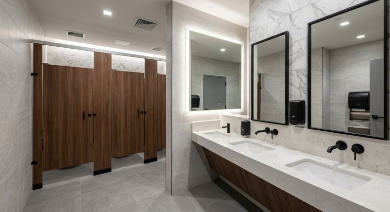 Office Bathroom Renovation in Denver County, CO